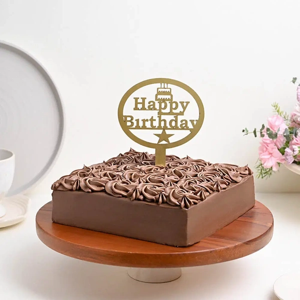 Rosette Chocolate Cake - 1.5 Kg