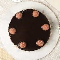 Ferrero Infused Celebration Cake - 500 Gm