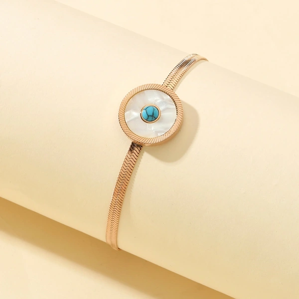 Eye of Protection Rose Gold Bracelet