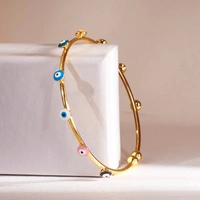 Traditional Multi Colour Evil Eye Bangle