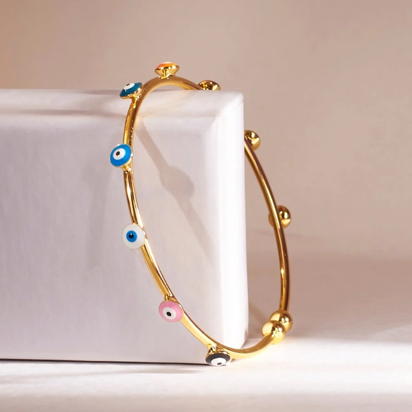 Traditional Multi Colour Evil Eye Bangle