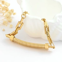 HairPin Gold Bracelet