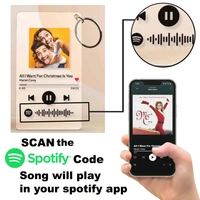 Personalized Spotify Keychain With Photo