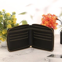 Personalized Unisex Wallet With Name & Charm