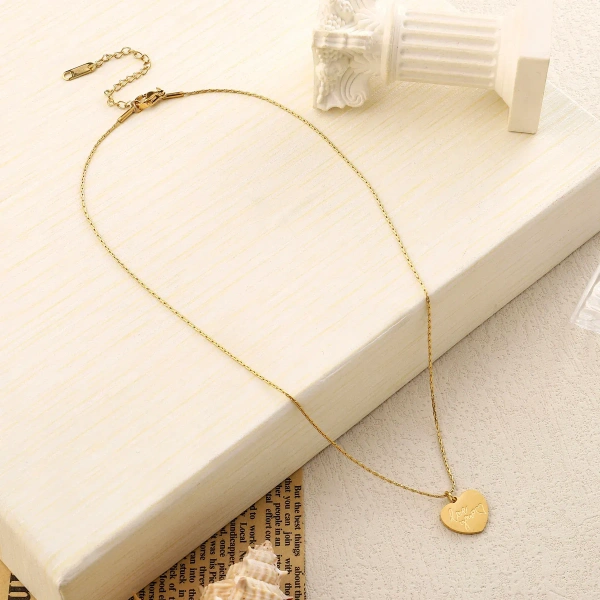 Love You Gold Necklace