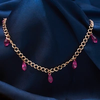 Chic Rose Tassel Chain