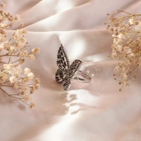 Serene Butterfly Bliss Ring