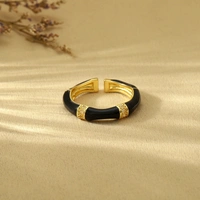 Honeyed Love Ring - Black