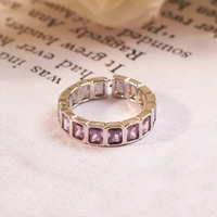 Halley Tennis Silver Ring