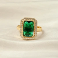 Artemisia Emerald Solitaire Ring