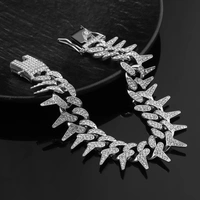 Gothic Thorns Bracelet - Silver