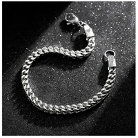 Nonchalant Silver Bracelet