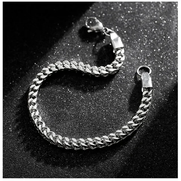 Nonchalant Silver Bracelet