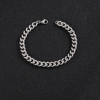 Modern Monk Silver Bracelet