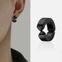 Non-pierced Clip On Earrings Black