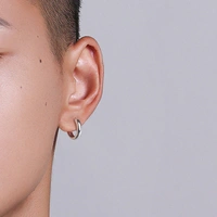 Essential Silver Hoops