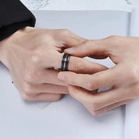 Retro Tungsten Ring