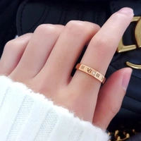 Roman Angels Rose Gold Band