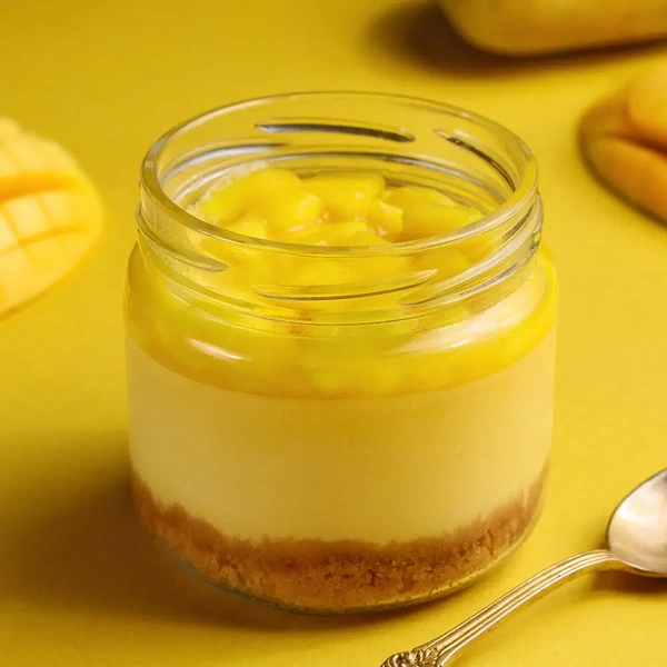 Mango Cheesecake Jar - 375 Ml