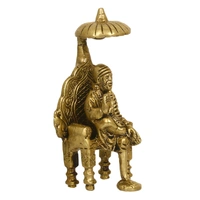 Golden Brass Blessing Shirdi Sai Baba Statue