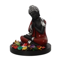 Polyresin Antique Finish Handcrafted Thinking Buddha Statue