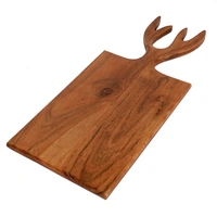 Brown Rectangle Wooden Chopping Board