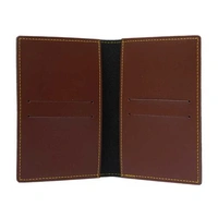 Customized Passport Cover With Name & Charm | Brown