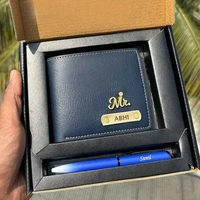 Personalized Nexon Wallet With Pen - Gray