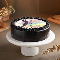 Womens Day Special Photo Cake - 500 Gm