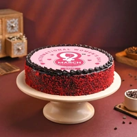 Women's Day Photo Cake - 1.5 Kg