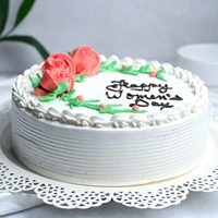 Blooming Vanilla Womens Day Delight Cake - 2 Kg