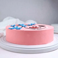 Floral Red Velvet Cake For Her - 1 Kg