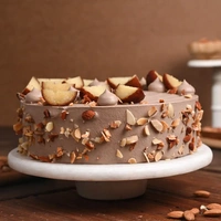 Gulab Jamun Badam Cream Cake - 1.5 Kg