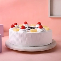 Heartfelt Pineapple Cake for Mom - 1.5 Kg