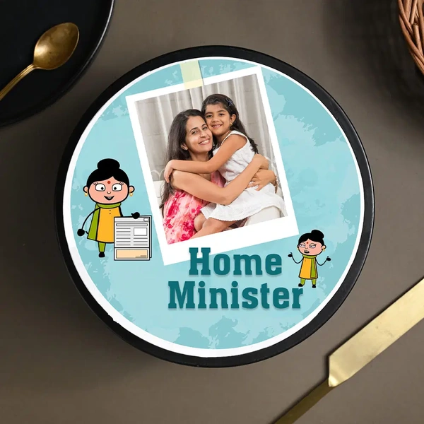 Photo Cake for Home Minister - 1 Kg