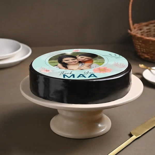 Thanks Maa Photo Cake - 2 Kg