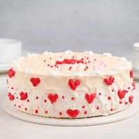 Sweetheart Red Velvet Delight For Mom - 1 Kg