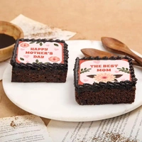 Personalised Truffle Brownies For Mom - 2 Pcs