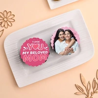 Tempting Personalised Photo Cupcakes - 2 Pcs