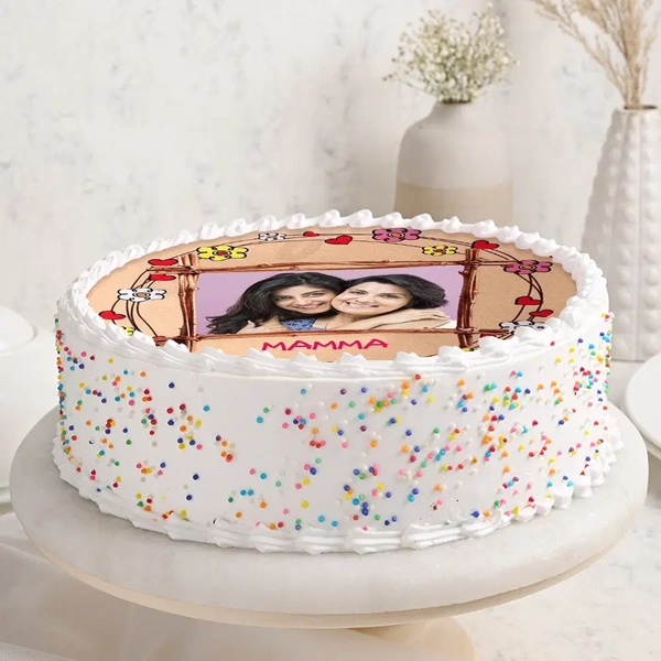 Mum Sweet Snapshot Cake - 500 Gm