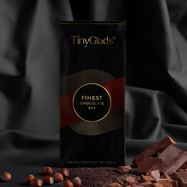Hazelnut Semi Sweet Chocolate Bar - 80 Gm