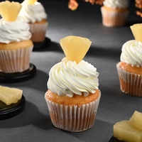 Pineapple Cupcake - 4 Pcs