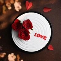 Love N Rose Pinepple Cake - 1.5 Kg