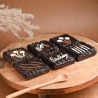 Choco Walnut Brownies Set - 6 Pcs