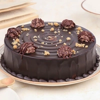 Chocolate Truffle & Ferrero Rocher Cake - 1.5 Kg