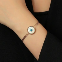 Eye of Protection Rose Gold Bracelet