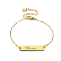 Golden Personalised Chic Bracelet