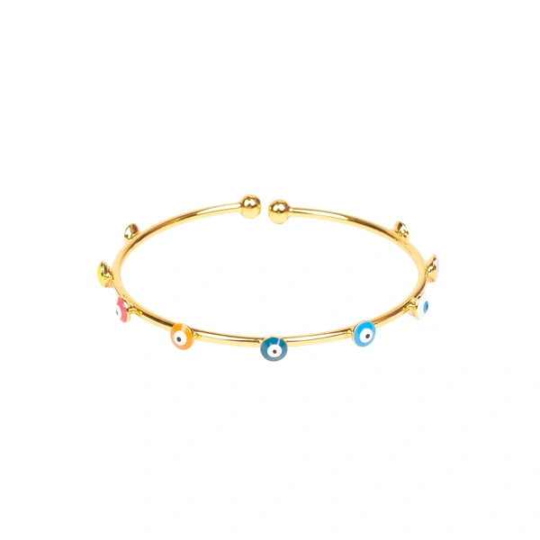 Traditional Multi Colour Evil Eye Bangle