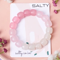 Blushing Blossom Beaded Band