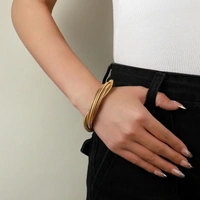 Tangled Silver Bracelet